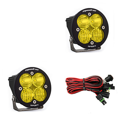 Baja Designs Squadron-R Sport Driving/Combo LED Lights - Pair - Amber