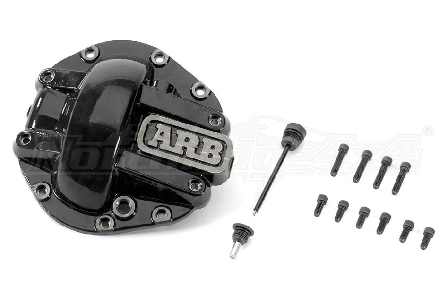 Jeep Wrangler JL Rubicon & Gladiator JT ARB Front M210 Diff Cover - Black | 0750011B