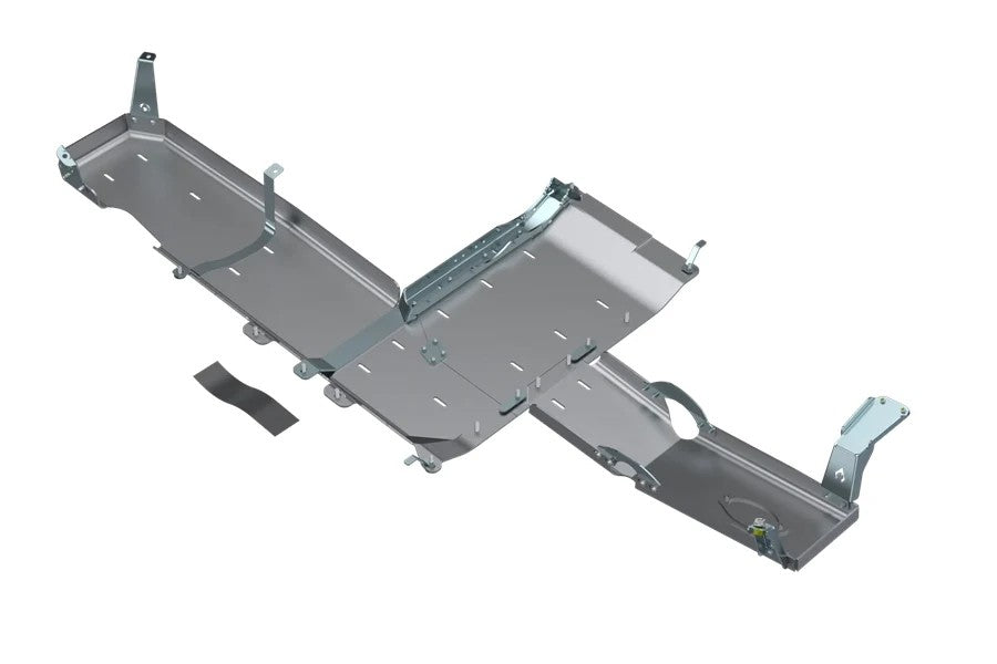 Jeep Wrangler JL 4-Door 3.6L Artec Industries Full Bellypan Skid Plate w/ Oil Door - Aluminum
