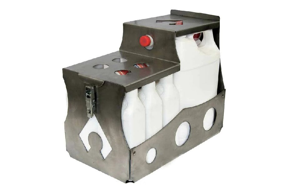 Artec Industries Racing Quart Crate - 6 Qts, Brake Fluid, Power Steering, 2 Gallons