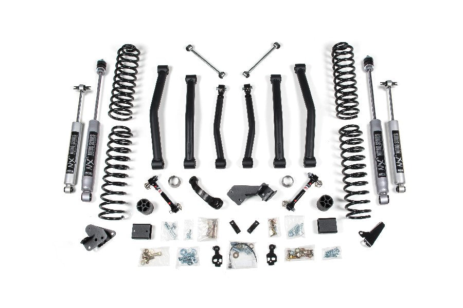 Jeep Wrangler JK 4-Door BDS Suspension 4.5in Lift Kit - NX2 Shocks, Sway Bar Disconnects