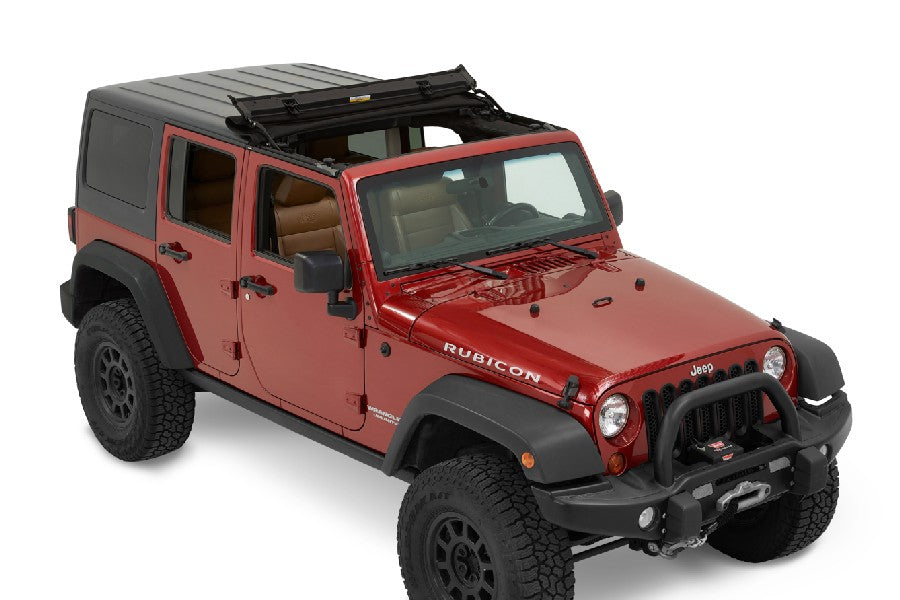 Jeep Wrangler JK Bestop Sunrider for Hardtop - Premium Black Twill