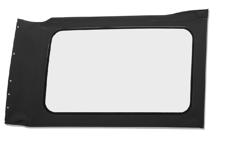 Jeep Wrangler 4-Door Bestop OE Replacement Window - Quarter Right Hand Position, Clear Black Twill