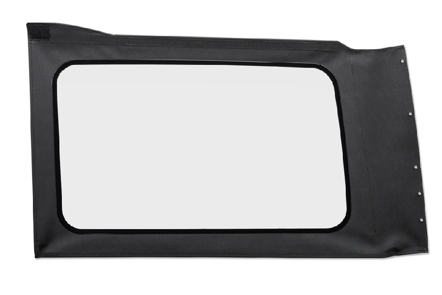 Jeep Wrangler 4-Door Bestop OE Replacement Window - Quarter Left Hand Position, Clear Black Vinyl