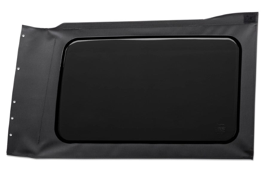 Jeep Wrangler 4-Door Bestop OE Replacement Window - Quarter Right Hand Position, Black Vinyl, Tinted