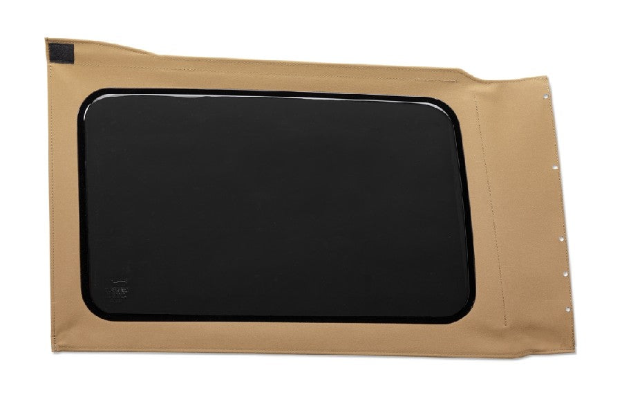 Jeep Wrangler 4-Door Bestop OE  Replacement Window - Quarter Left Hand Position, Tan, Tinted