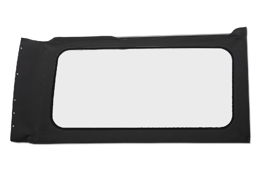 Jeep Wrangler JL 2-Door Bestop OE Replacement Window - Quarter Right Hand Position, Black Twill
