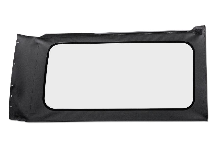 Jeep Wrangler JL 2-Door Bestop OE Replacement Window - Quarter Right Hand Position, Black Vinyl