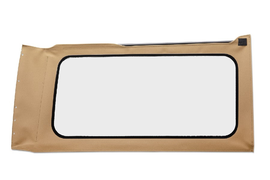 Jeep Wrangler JL 2-Door Bestop OE Replacement Window - Quarter Right Hand Position, Clear Tan