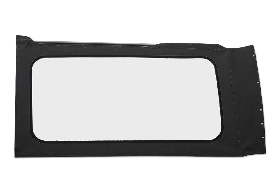Jeep Wrangler JL 2-Door Bestop OE Replacement Window - Quarter Left Hand Position, Premium Clear Black