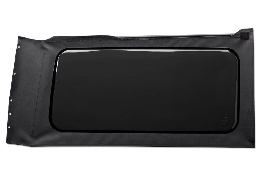Jeep Wrangler JL 2-Door Bestop OE Replacement Window - Quarter Right Hand Position, Black Vinyl, Tinted
