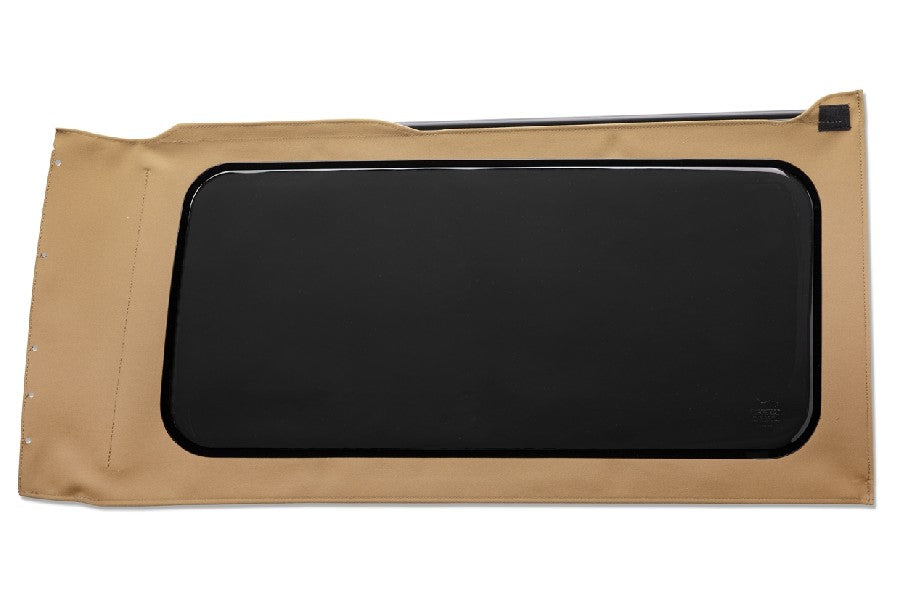 Jeep Wrangler JL 2-Door Bestop OE Window - Quarter Right Hand Position, Tan, Tinted
