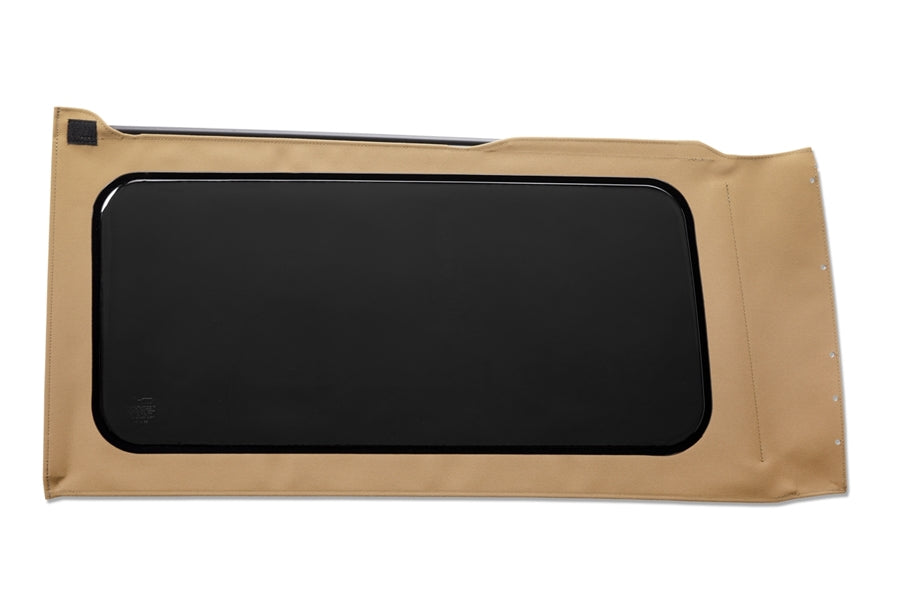 Jeep Wrangler JL 2-Door Bestop OE Replacement Window Tinted Quarter Left Hand Side - Tinted Tan Twill