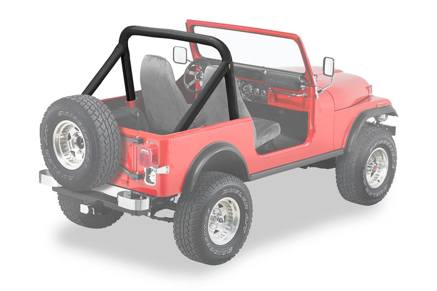 Bestop Sport Bar Cover, Black Denim - CJ7/CJ5