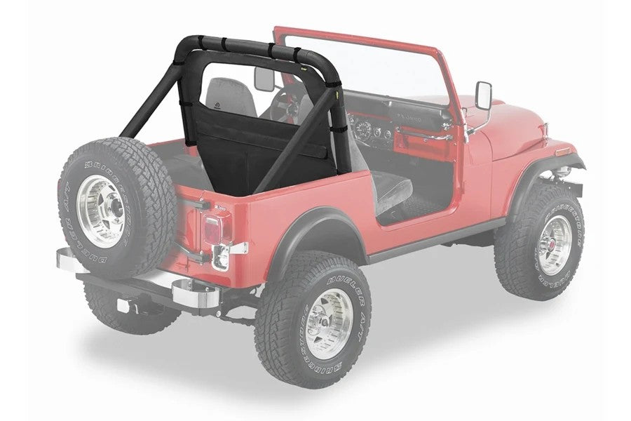 Bestop Standard Windjammer - Black Crush - CJ5/7,YJ