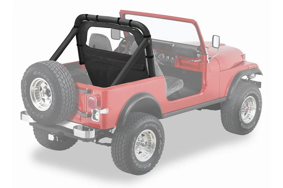 Bestop Standard Windjammer - Black Denim - CJ5/CJ7/YJ