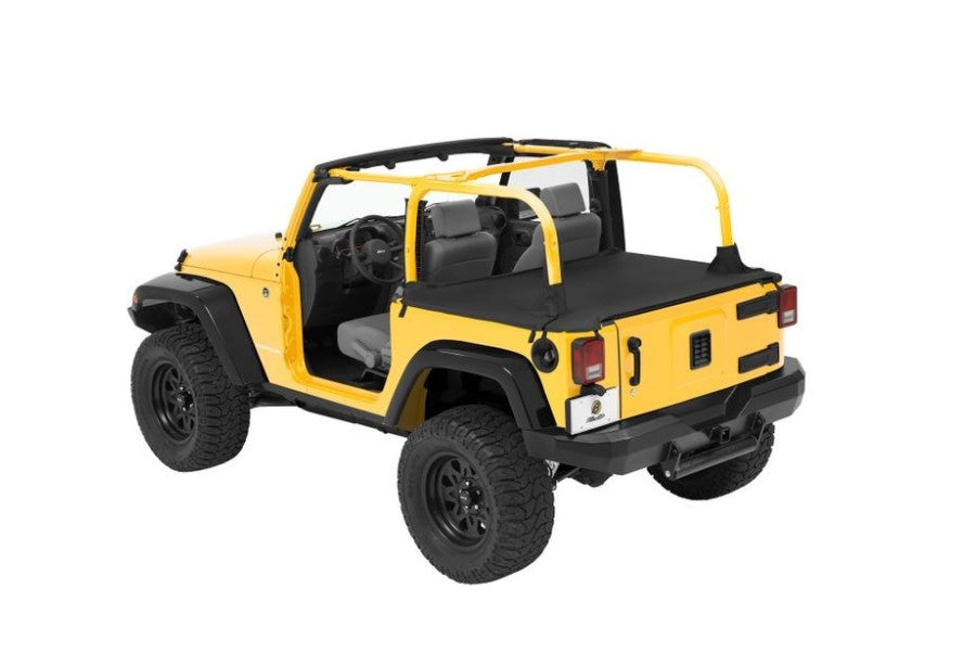 Jeep Wrangler JK 2-Door Bestop Duster Deck Cover - Black Diamond