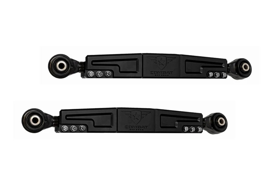 Jeep Wrangler JK Combat Off Road Howitzer Front Lower Control Arms - Pair, Black