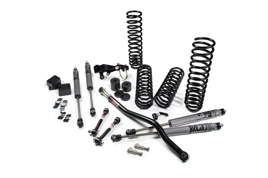 Jeep Wrangler JK 4-Door JKS J-Venture 2.5in Lift Kit w/ Fox Remote Reservoir Shocks