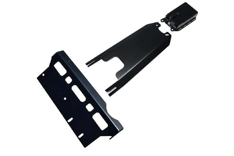 Jeep Wrangler JK EVO Manufacturing Protek Complete Skid System Kit w/ EVO Long Arm - For Manual Transmission, Includes Evap Skid and HD Transmission Crossmember