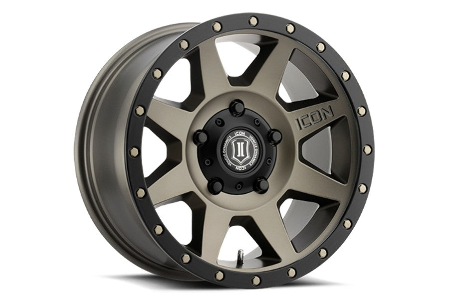 Jeep Wrangler JL, JK & Gladiator JT Icon Vehicle Dynamics Rebound Bronze Matte Wheel 17x8.5 5x5