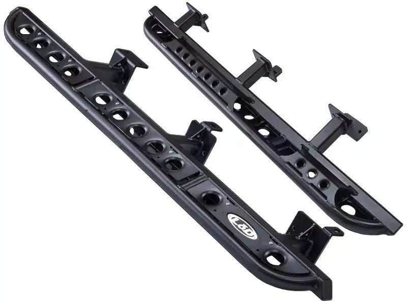 Jeep Wrangler JK 4-Door LOD Offroad Signature Series Rock Sliders, Black Powder Coat