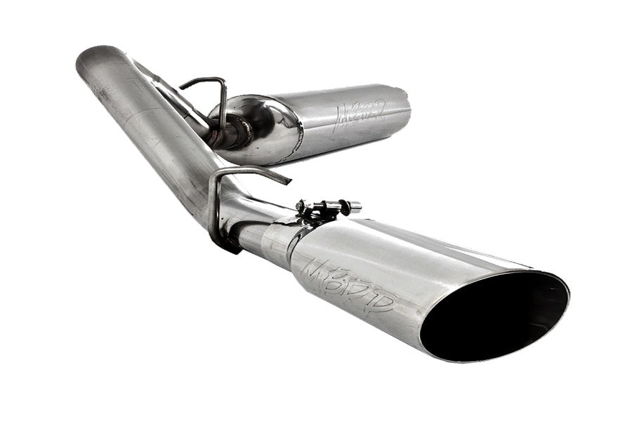 1997-99 Jeep Wrangler TJ MBRP Installer Series 2.5in Cat-Back Exhaust System - Aluminized Steel