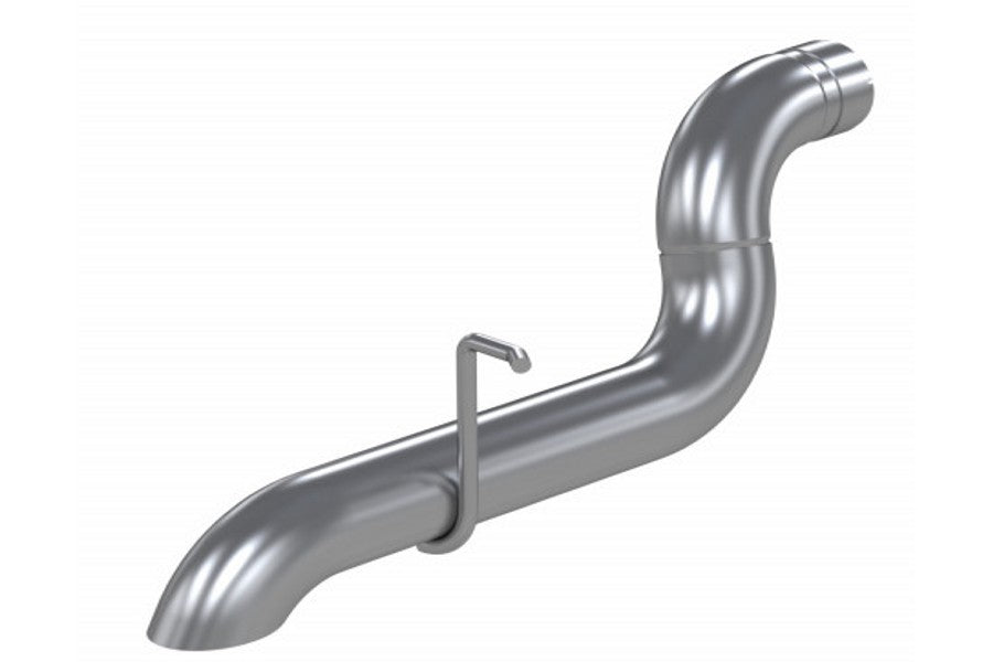 Jeep Wrangler JL 3.0L EcoDiesel MBRP 3in High Clearance Filter Back Exhaust Tail Pipe - Turn Down Kit