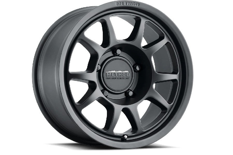 Jeep Wrangler JL, JK & Gladiator JT Method Race Wheels MR702 Matte Black Wheel 17x8.5 5x5