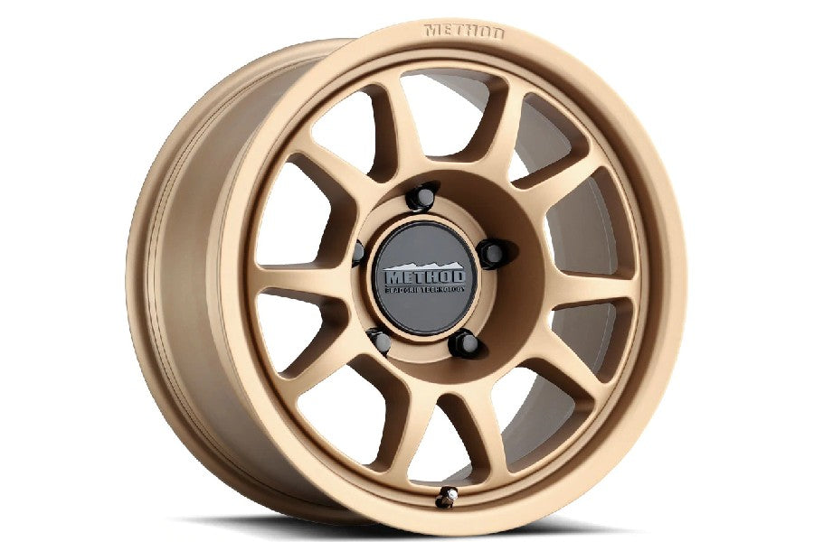 Jeep Wrangler JL, JK & Gladiator JT Method Race Wheels MR702 Bronze Wheel 17x8.5 5x5