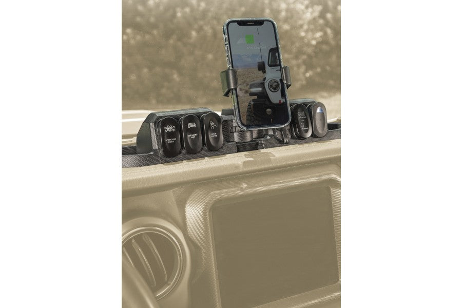 Jeep Wrangler JL Gladiator JT Rugged Ridge Dash Mount Pod with