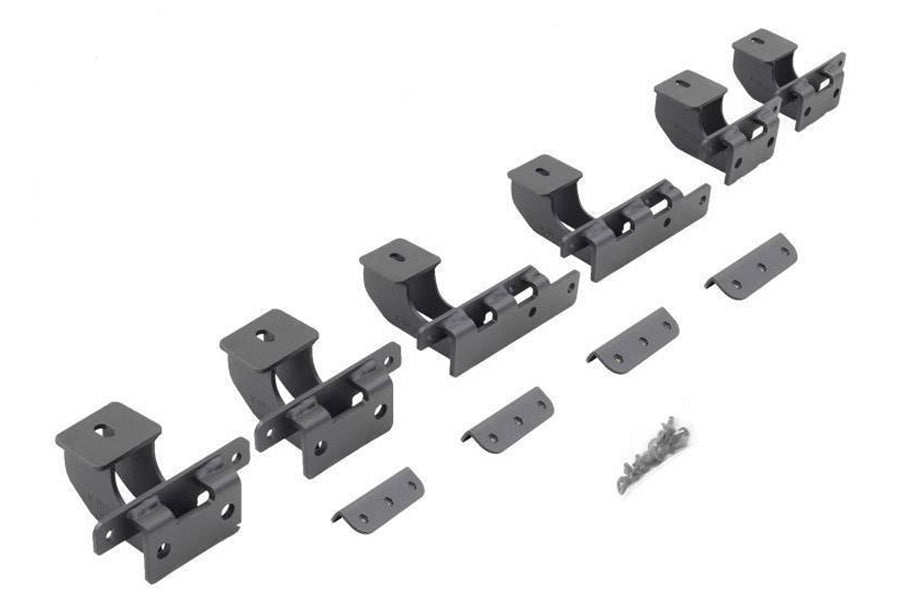 Jeep Wrangler JK 4-Door Go Rhino Dominator Extreme Side Step Mounting Brackets