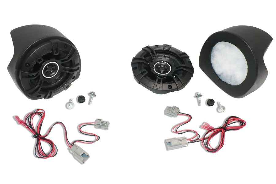 Jeep Wrangler JK Select Increments Pillar-Pods w/ Kicker Speakers, Infinity or Alpine systems