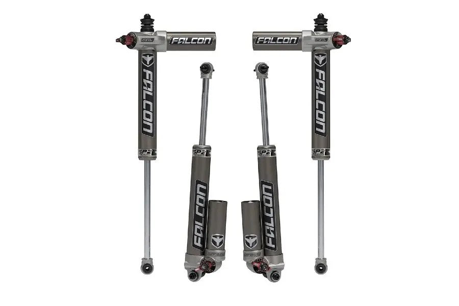 Jeep Wrangler 2-Door Terafex Falcon SP2 3.3 Fast Adjust Piggyback Shock Kit  1.5–2.5in Lift