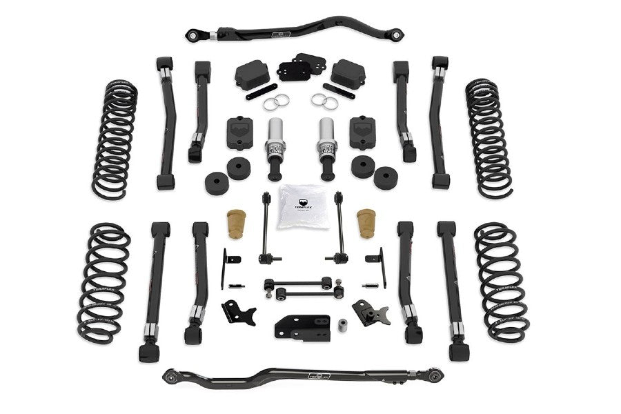Jeep Wrangler JL 4-Door Teraflex  Alpine RT2 Outback Overland Short Arm 3.5in Lift -No Shocks