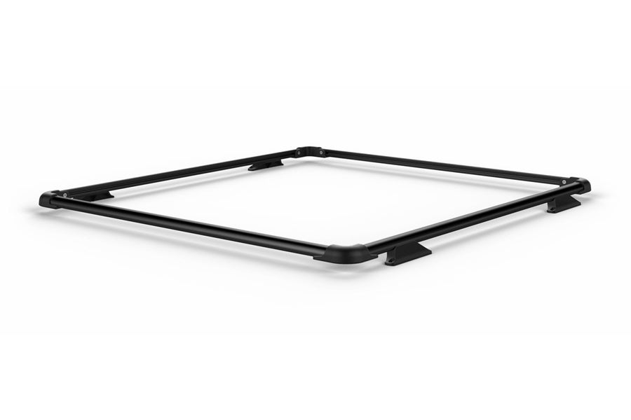 Jeep Wrangler JK 4-Door Teraflex Nebo Roof Rack Raised Rail Kit Black