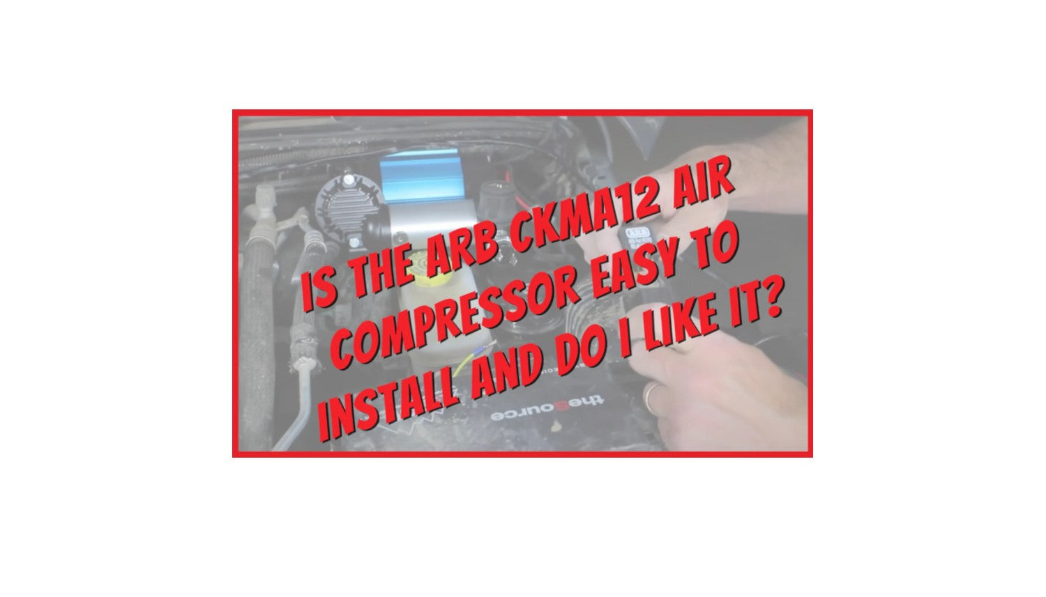 Is the ARB CKMA12 Air Compressor Easy to Install and Do I Like It?