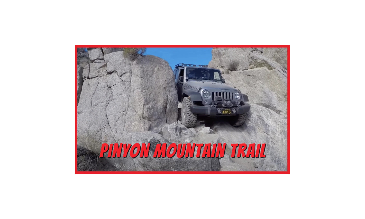 Excitement Ahead on the Pinyon Mountain Jeep Badge of Honor 4x4 Trail