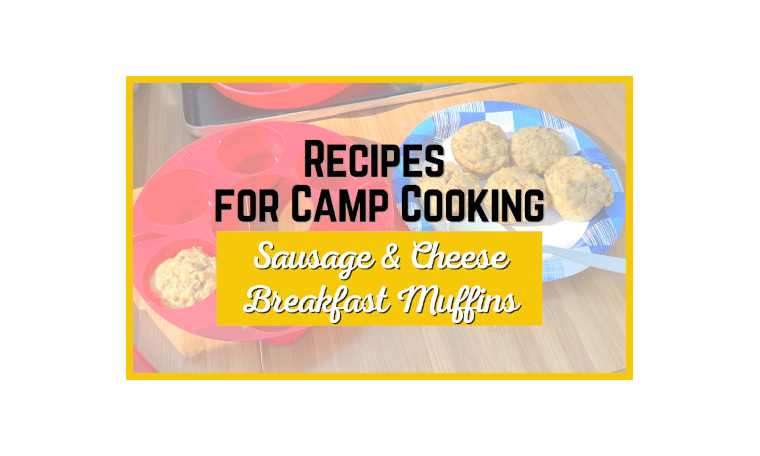 Sausage & Cheese Breakfast Muffins