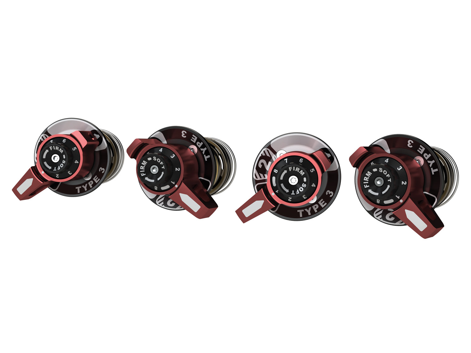 Jeep Wrangler JK/JL & Gladiator JT 2007-2026, Falcon Series 3.3 Fast Adjust Cartridge Upgrade Kit