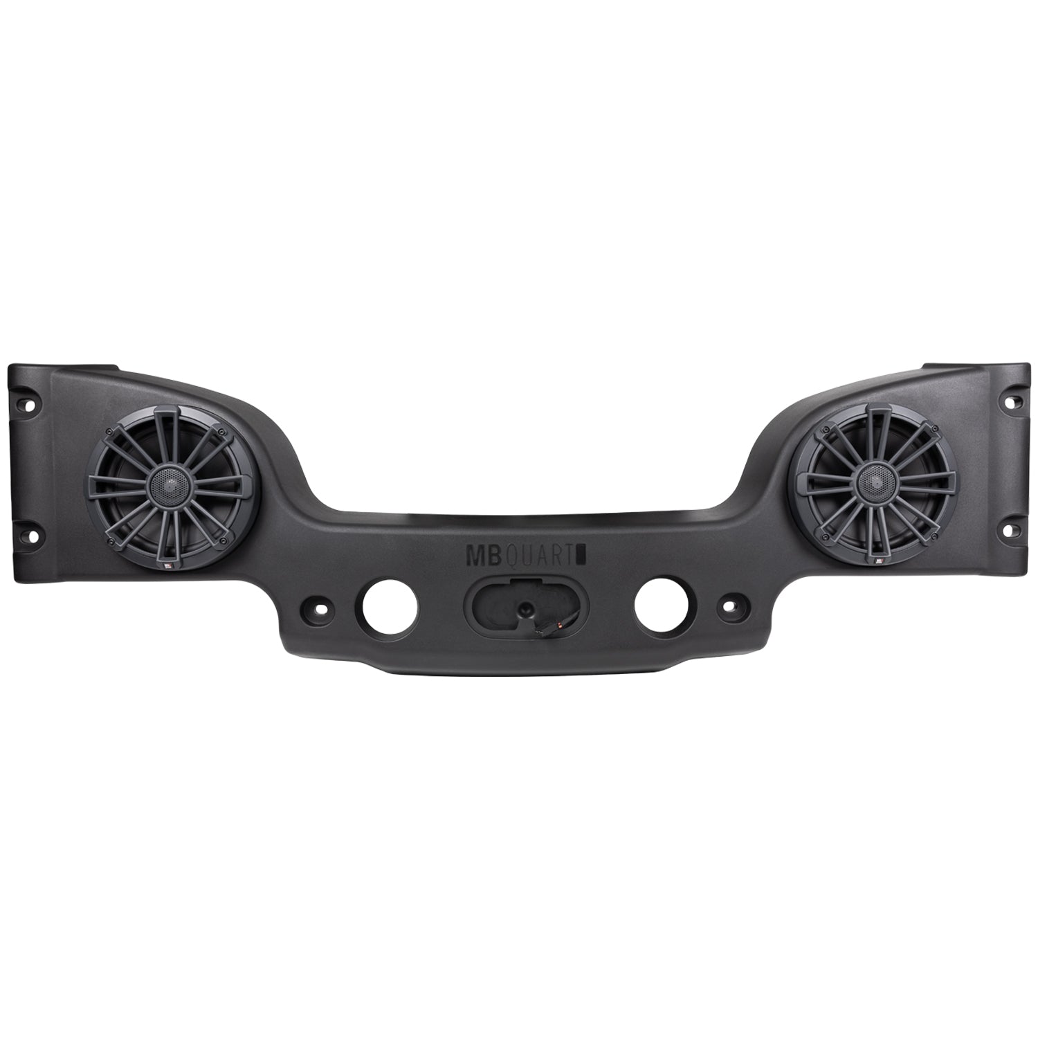 Jeep Wrangler JK 2007-2018, MB Quart Tuned Rear Overhead Soundbar, Two 8 Inch Coaxial Speakers, RGB LED