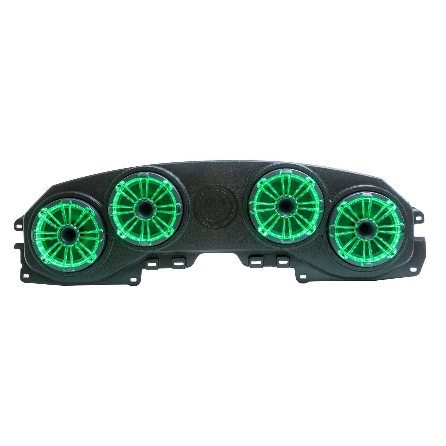 Jeep Wrangler JL 2018-2023 & Gladiator JT 2020-2023, MB Quart Tuned Rear Overhead Soundbar, Four 8 Inch Horn Speakers, RGB LED, view 7