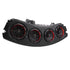 Jeep Wrangler JL 2024-2026 & Gladiator JT 2024-2026, MB Quart Tuned Rear Overhead Soundbar, Four 8 Inch Coaxial, Addressable RGB LED, view 2