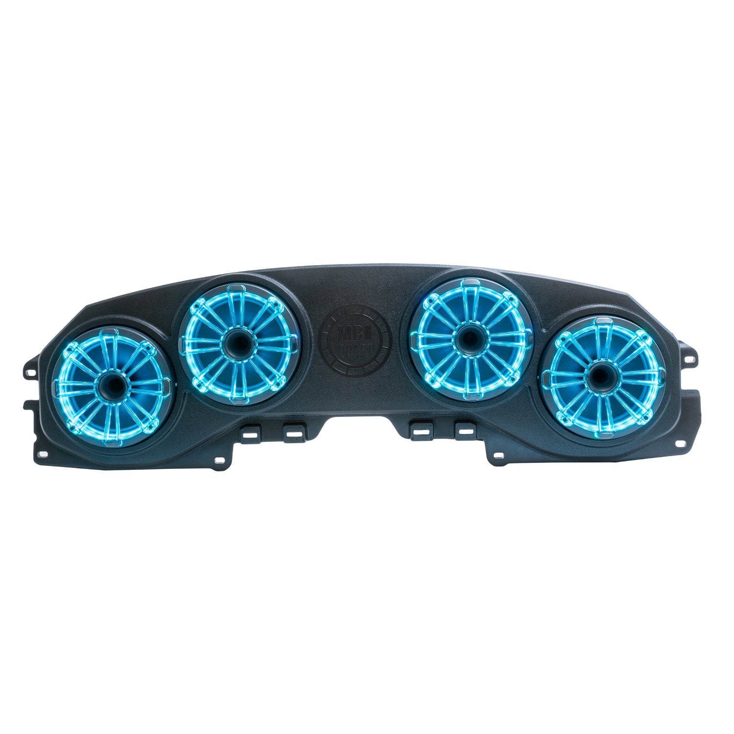 Jeep Wrangler JL 2018-2023 & Gladiator JT 2020-2023, MB Quart Tuned Rear Overhead Soundbar, Four 8 Inch Horn Speakers, RGB LED, view 6