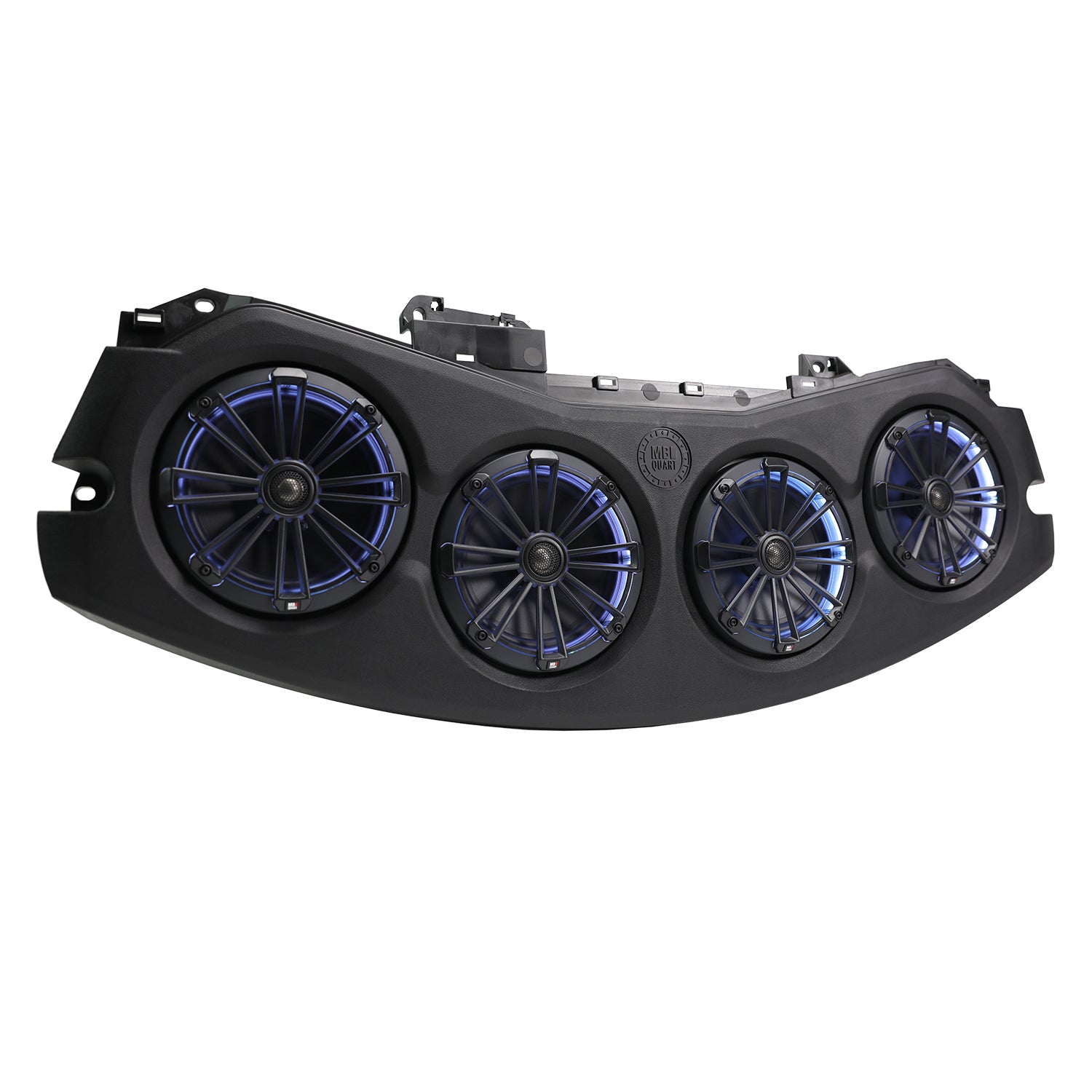 Jeep Wrangler JL 2024-2026 & Gladiator JT 2024-2026, MB Quart Tuned Rear Overhead Soundbar, Four 8 Inch Coaxial, Addressable RGB LED, view 4