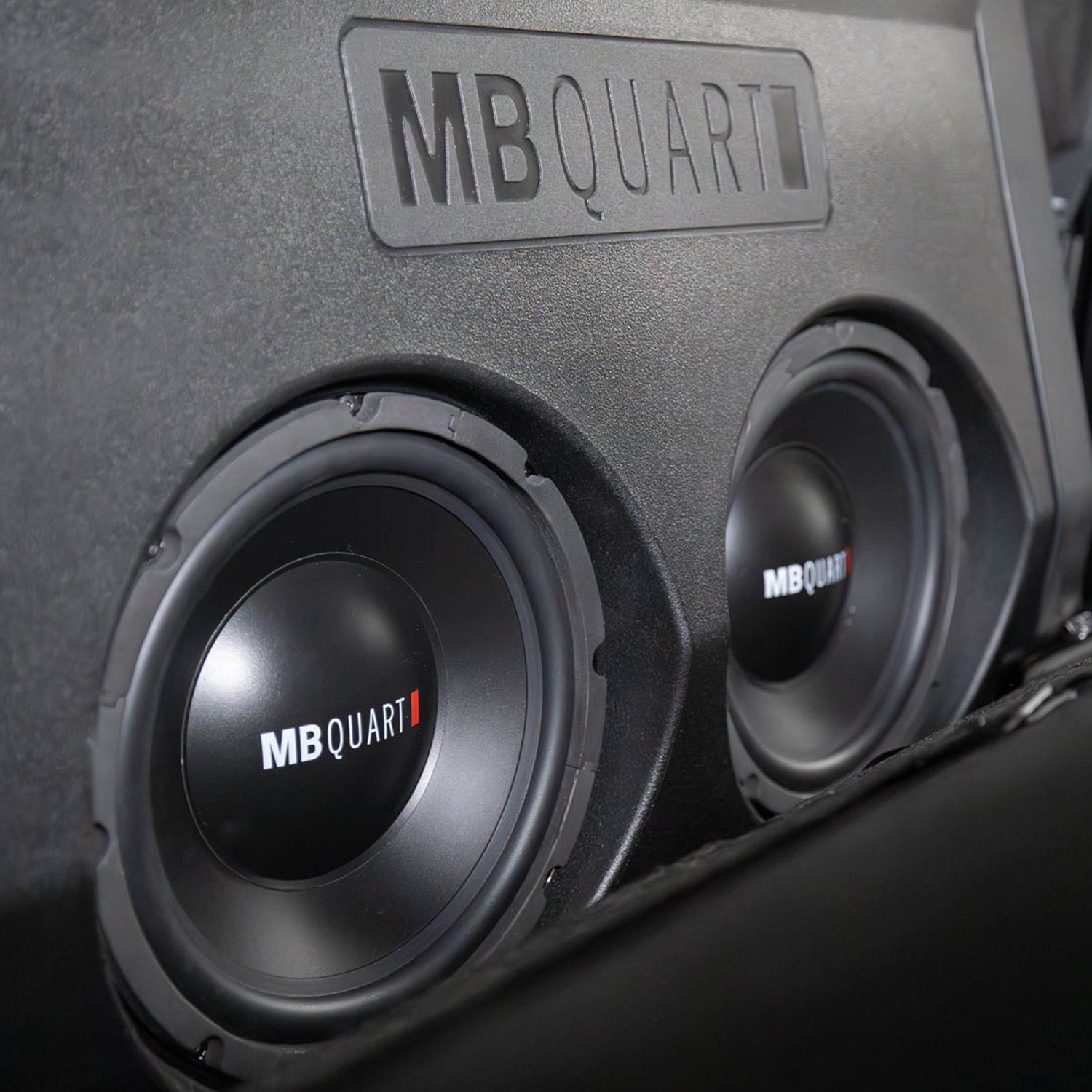 Toyota Tacoma 2016-2023, MB Quart Tuned Dual 10 Inch Sealed Subwoofer Upgrade, view 6