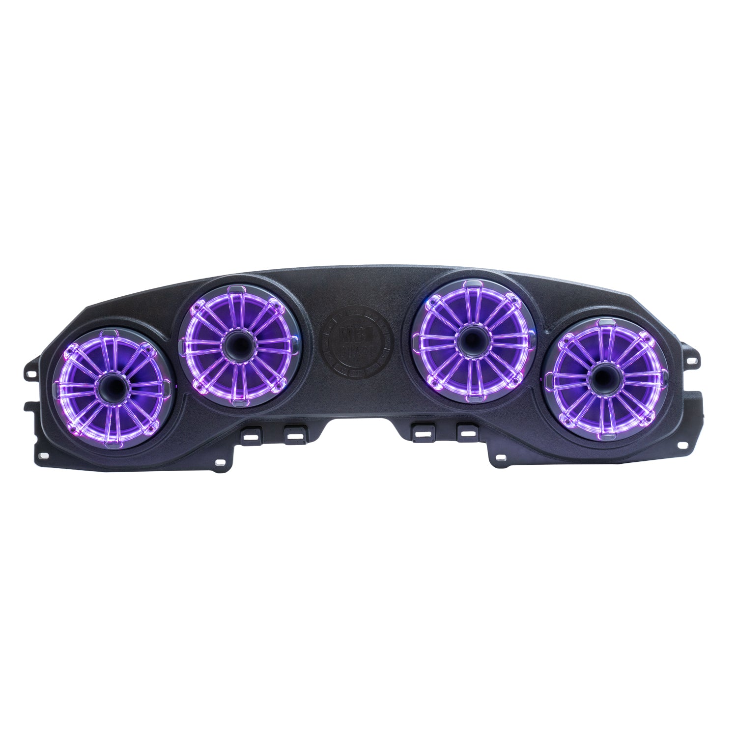 Jeep Wrangler JL 2018-2023 & Gladiator JT 2020-2023, MB Quart Tuned Rear Overhead Soundbar, Four 8 Inch Horn Speakers, RGB LED, view 8
