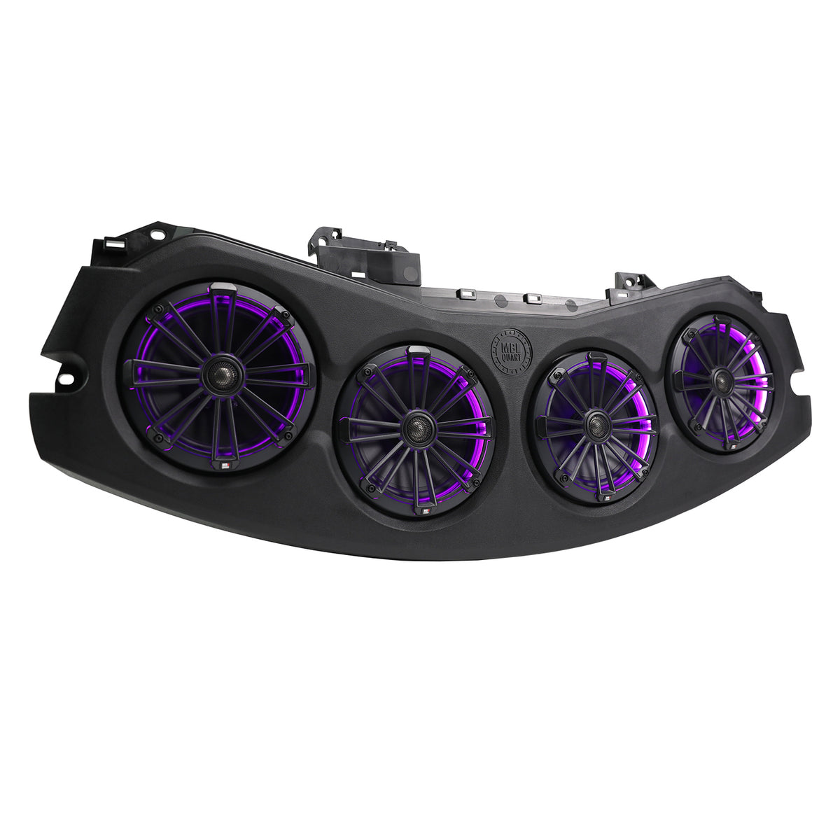 Jeep Wrangler JL 2024-2026 & Gladiator JT 2024-2026, MB Quart Tuned Rear Overhead Soundbar, Four 8 Inch Coaxial, Addressable RGB LED, view 5