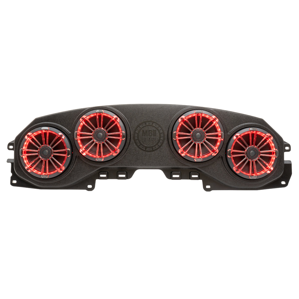Jeep Wrangler JL 2018-2023 & Gladiator JT 2020-2023, MB Quart Tuned Rear Overhead Soundbar, Four 8 Inch Coaxial Speakers, RGB LED, view 6