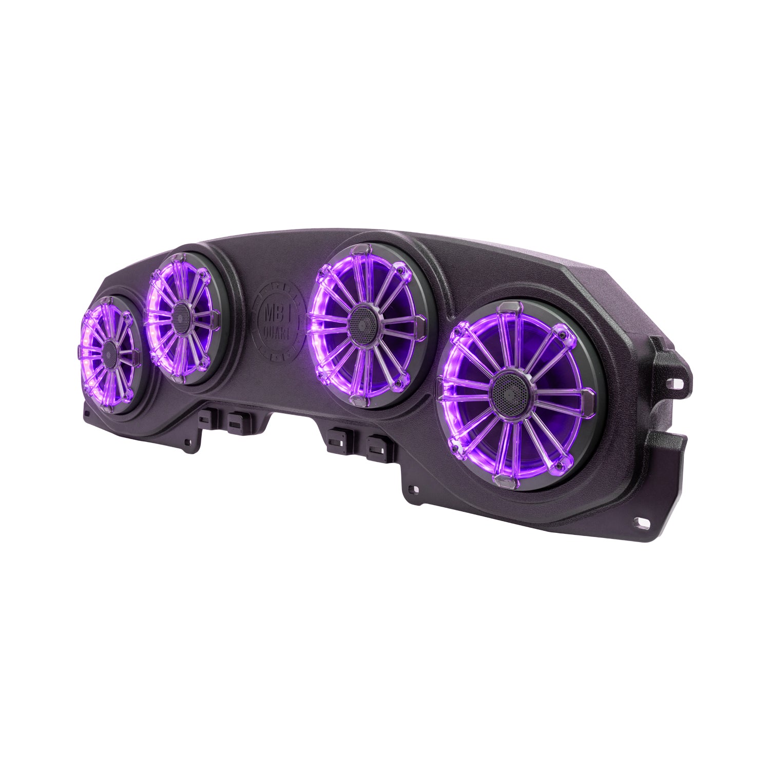 Jeep Wrangler JL 2018-2023 & Gladiator JT 2020-2023, MB Quart Tuned Rear Overhead Soundbar, Four 8 Inch Coaxial Speakers, RGB LED, view 5